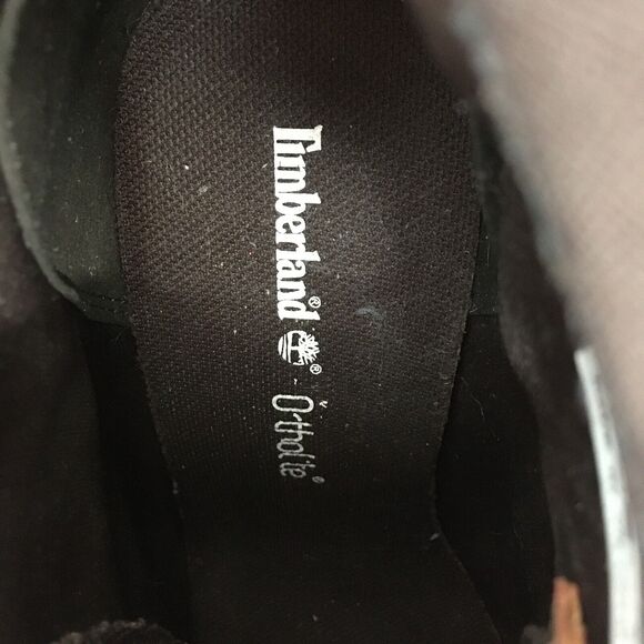 Timberland Women 7.5 Camdale Lace Ankle Boots Wheat Nubuck Brown Field Booties - Picture 3 of 9